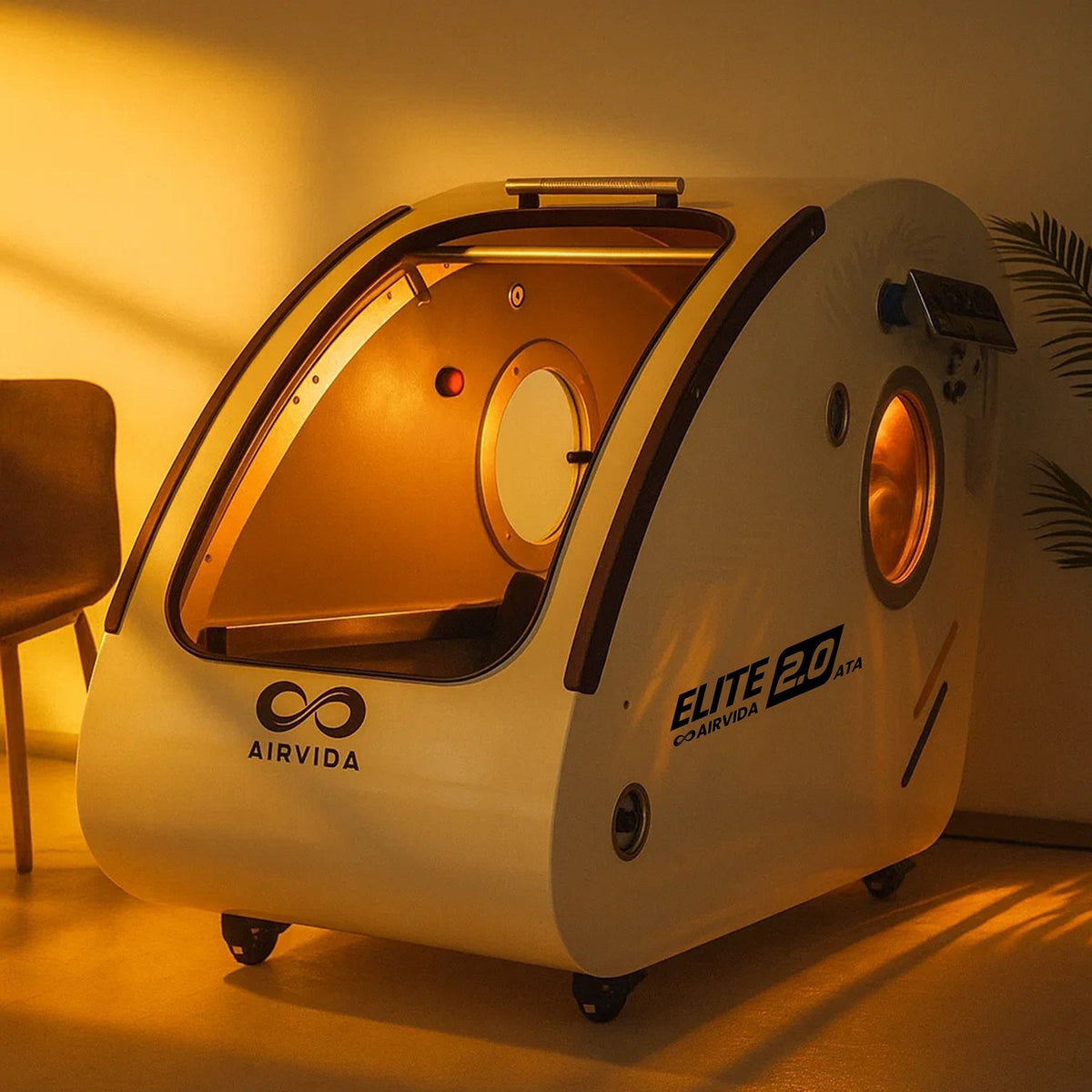 Airvida Elite Sitting Hard Shell Hyperbaric Chamber 1.3–2.0 ATA