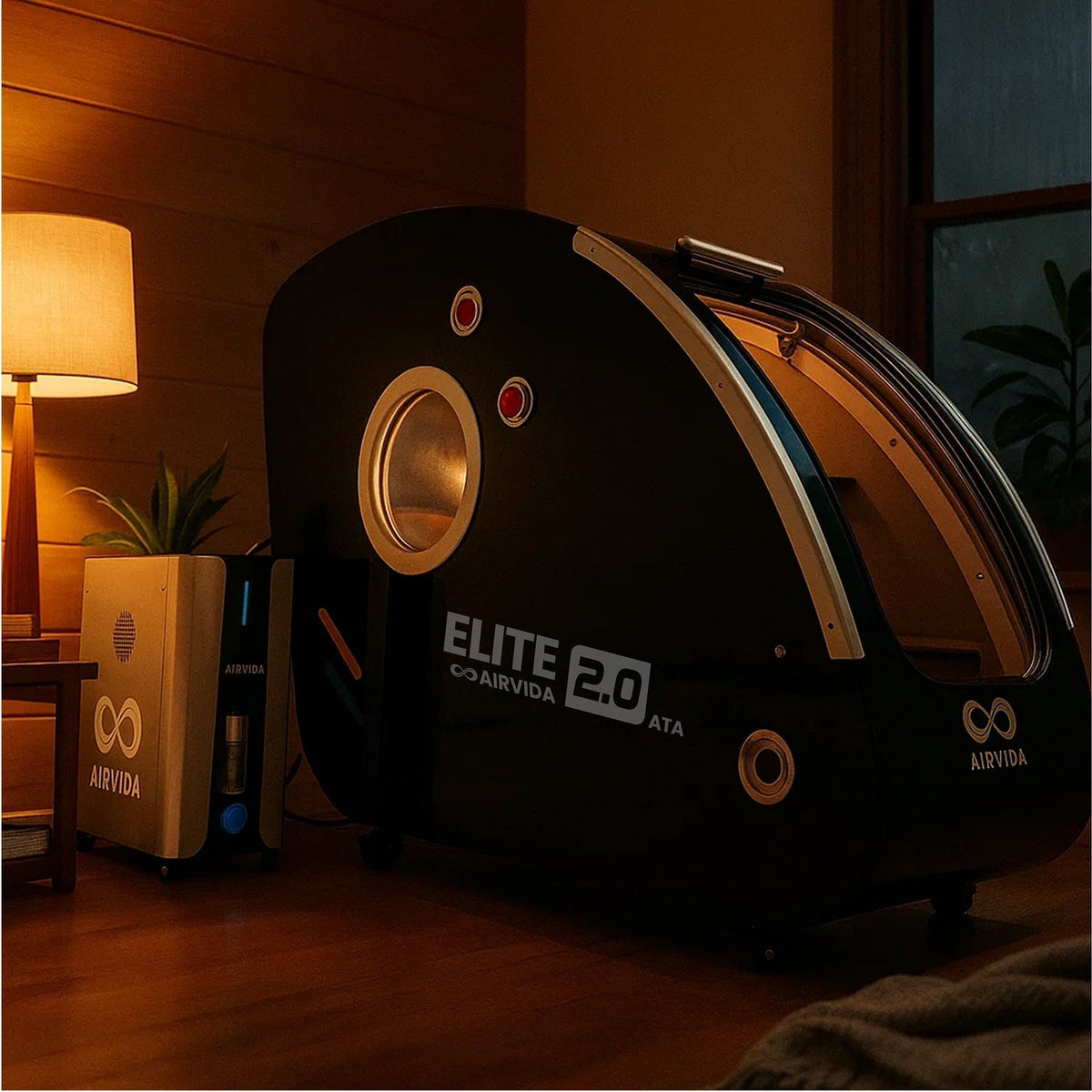 Airvida Elite Sitting Hard Shell Hyperbaric Chamber 1.3–2.0 ATA