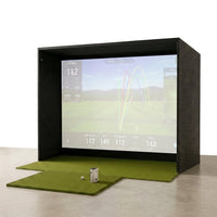 Golf Simulator Designed for Indoor Training, Radar Launch Monitor, Crystal Display, Advanced Analytics — Studio Shot