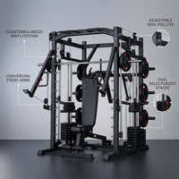 Nighthawk Atlas Pro All-In-One Home Gym — infographic