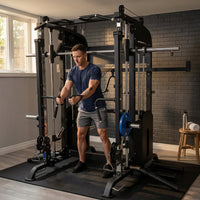 Nighthawk Forge Elite Functional Trainer & Smith System — Lifestyle