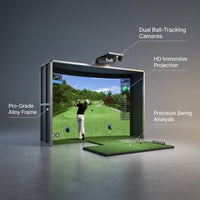 ProShot VisionX Golf Simulator — infographic