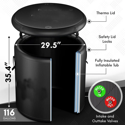 Pro Elite 90cm Ice Bath Pod