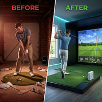 SkyTrak Elite Pro Golf Studio — Before & After