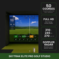 SkyTrak Elite Pro Golf Studio — Results & Stats