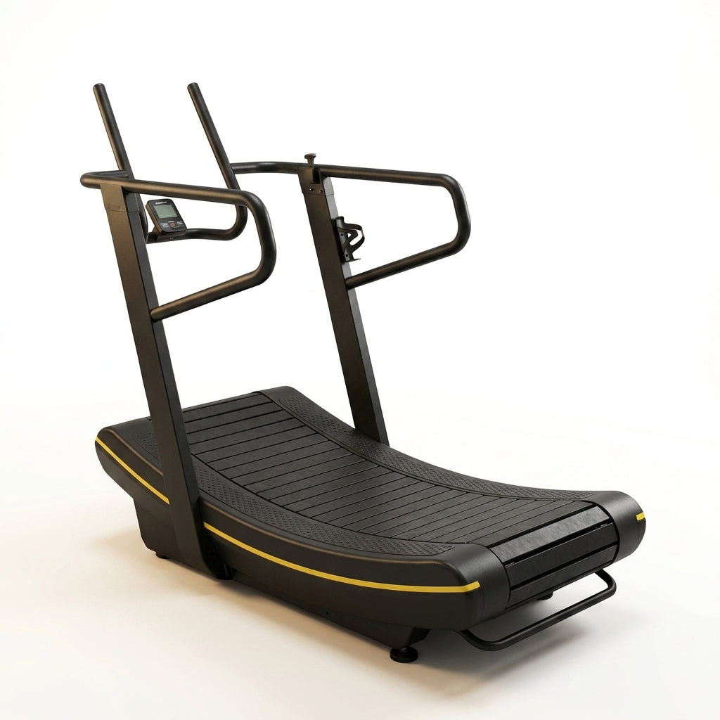 StrideForm ApexCurve Manual Treadmill — Studio Shot