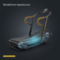 StrideForm ApexCurve Manual Treadmill — How It Works
