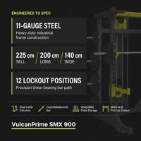 VulcanPrime SMX 900 Counterbalanced Smith Machine — Results & Stats