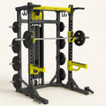 Counterbalanced Smith Machine Built for Elite Training, Heavy-Duty 11-Gauge Steel, Dual Cable Columns