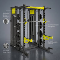 VulcanPrime SMX 900 Counterbalanced Smith Machine — infographic