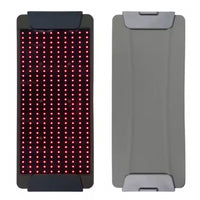 Red Light Therapy Panel Designed for Full-Face Coverage, Curved Design, Dual Wavelength, Desktop Stand