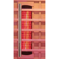Infrared Sauna Cabin Built for Home Wellness, FSC-Certified Wood, Multi-Zone Heating, Digital Controls