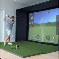 Golf Simulator Designed for Indoor Training, Radar Launch Monitor, Crystal Display, Advanced Analytics