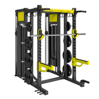 Counterbalanced Smith Machine Built for Elite Training, Heavy-Duty 11-Gauge Steel, Dual Cable Columns