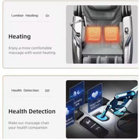 Massage Chair Engineered for Ultimate Wellness, AI-Powered Technology, Premium Leather, Smart Body Scanning