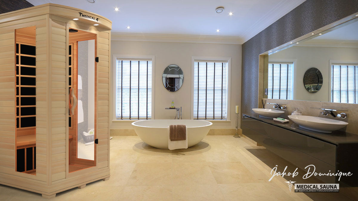 2 Person Home Full Spectrum Infrared Sauna | Medical 4™
