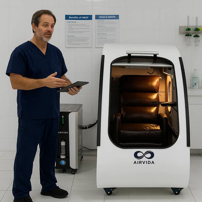 Airvida Elite Sitting Hard Shell Hyperbaric Chamber 1.3–2.0 ATA