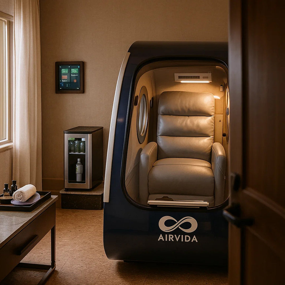 Airvida Elite Sitting Hard Shell Hyperbaric Chamber 1.3–2.0 ATA