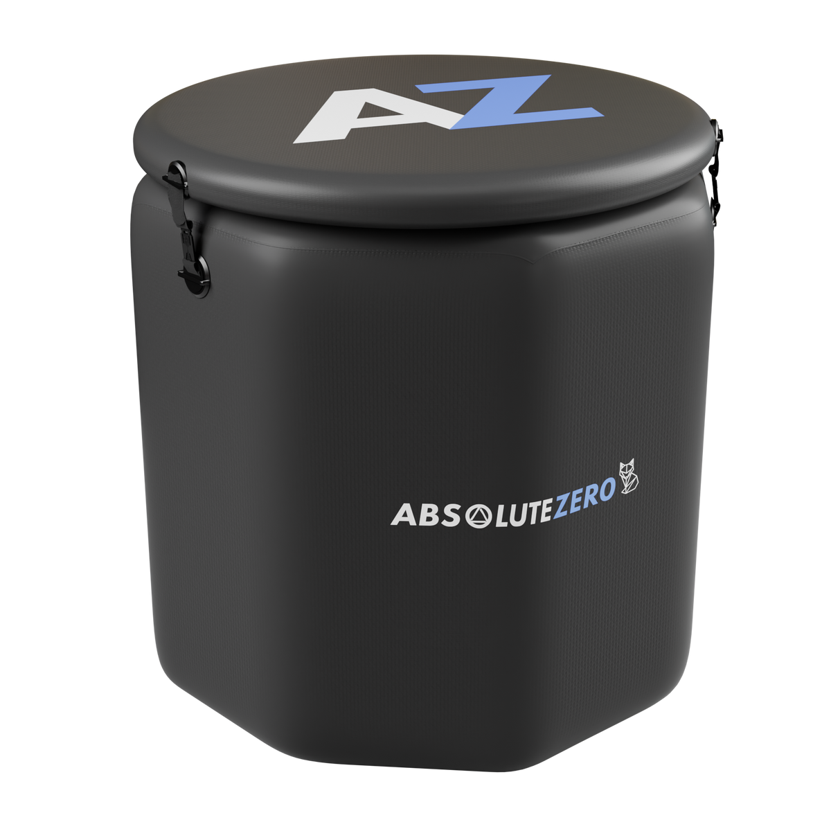 AZ-Inflate barrel inflatable tub studio shot
