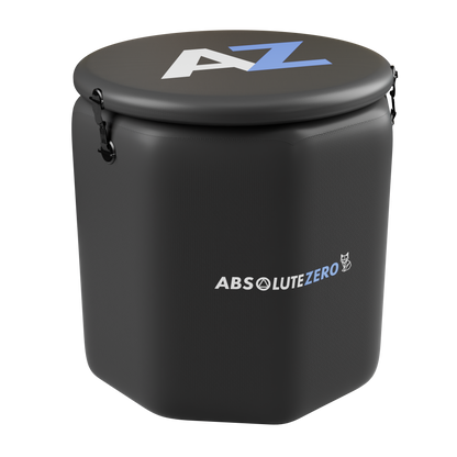 AZ-Inflate barrel inflatable tub studio shot
